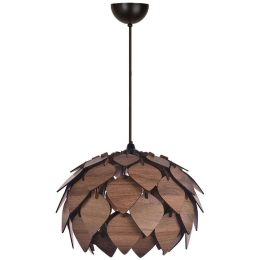Φωτιστικό Οροφής 687HMY2339 Φ40x67cm 1xE27 40W Brown Opviq