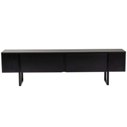 Έπιπλο Τηλεόρασης Serenity 241NRD1309 180x29,5x50cm Black