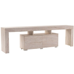 Έπιπλο Τηλεόρασης Enclave 241NRD1320 180x31,3x50cm Travertine Beige