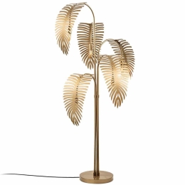Φωτιστικό Δαπέδου Palm 521SHN1537 71x71x157cm 5xE14 40W Gold Opviq