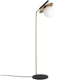 Φωτιστικό Δαπέδου Anemon 521SHN1538 37x30x138cm 1xE27 40W Gold Opviq