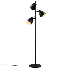 Φωτιστικό Δαπέδου Spotkafasi 521SHN2256 37x37x162cm 3xE14 40W Black Opviq