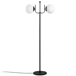 Φωτιστικό Δαπέδου Antler 521SHN2259 62x30x162cm 2xE27 40W Black Opviq