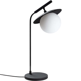 Φωτιστικό Επιτραπέζιο Anemon 521SHN2263 30x18x60cm 1xE14 40W Black Opviq