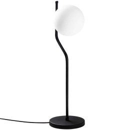 Φωτιστικό Επιτραπέζιο Tulip 521SHN2269 18x18x61cm 1xE14 40W Black Opviq