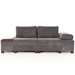 Καναπές - Κρεβάτι Τριθέσιος Perenna Chenille 825BLC4307 233x93x83cm Grey
