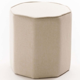 Σκαμπό Inozu 825BLC5160 Φ40x40cm Cream