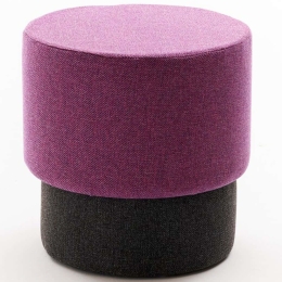 Σκαμπό Patara 825BLC5175 Φ40x40cm Lilac