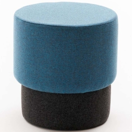 Σκαμπό Patara 825BLC5180 Φ40x40cm Blue