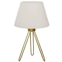 Φωτιστικό Επιτραπέζιο 780SGN4689 Φ22x33cm E27 40W Cream-Gold Opviq