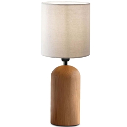 Φωτιστικό Επιτραπέζιο 780SGN4696 Φ15x35cm E14 40W Natural-Cream Opviq