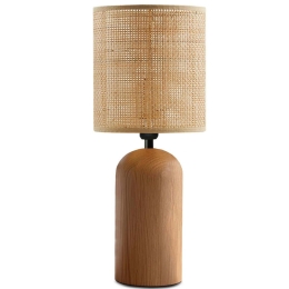 Φωτιστικό Επιτραπέζιο 780SGN4702 Φ15x35cm E14 40W Natural-Beige Opviq