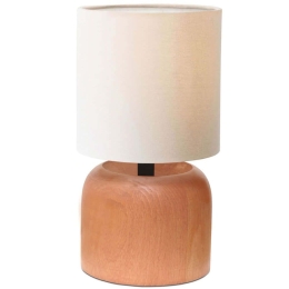 Φωτιστικό Επιτραπέζιο 780SGN4707 Φ15x29cm E27 40W Natural-Cream Opviq