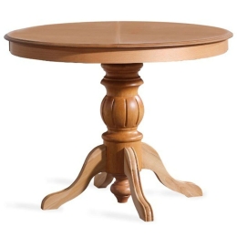 Τραπέζι Επεκτεινόμενο Eva 117FRF1403 118/158x118x75cm Natural Mdf,Ξύλο