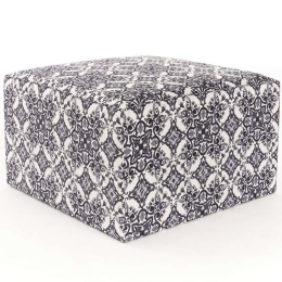 Σκαμπό Kozan 825BLC5191 81x81x45cm White-Grey