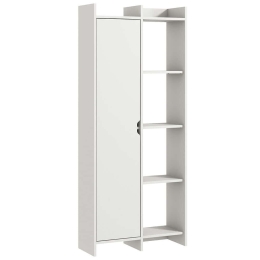 Βιβλιοθήκη Offer 382NRC1308 70x30x180cm White
