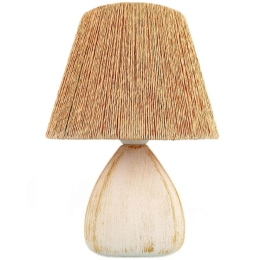 Φωτιστικό Επιτραπέζιο 687HMY2375 Φ25x35cm 1xE27 40W Natural Opviq