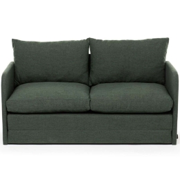 Καναπές - Κρεβάτι Διθέσιος Saga 859FTN2890 148x70x66cm Green