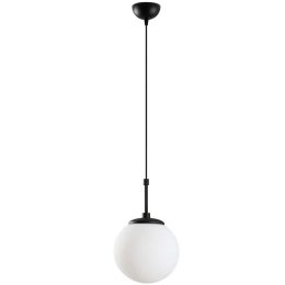 Φωτιστικό Οροφής Orbital 521SHN3486 20x20x120cm 1xE27 40W Black Opviq