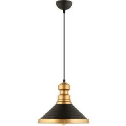 Φωτιστικό Οροφής 518LMS1102 Φ30x131cm 1xE27 40W Black Opviq