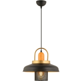 Φωτιστικό Οροφής 518LMS1130 Φ32x132cm 1xE27 40W Black Opviq