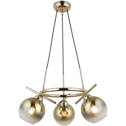 Φωτιστικό Οροφής Bena 341LCA1191 56x109cm 3xE27 40W Gold Opviq