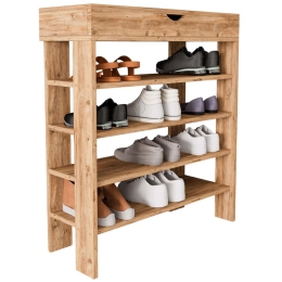 Παπουτσοθήκη Royal 360ALE1203 80x30x90cm Pine Μοριοσανίδα, Μελαμίνη