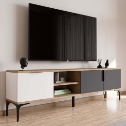 Έπιπλο Tηλεόρασης Tarz 360ALE1703 180x33x49cm Multi