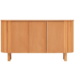 Μπουφές Lugias 524ADS1201 180x40x90cm Natural Mdf,Ξύλο