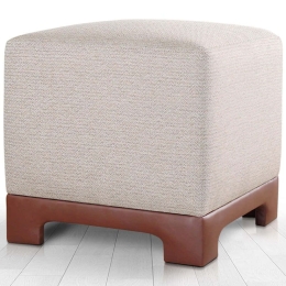 Σκαμπό Lenover 209FLF1416 50x50x47cm Cream-Tan