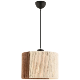 Φωτιστικό Οροφής Cane 390FLH2410 30x30x65cm E27 45/60W Beige-Brown Opviq