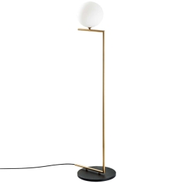 Φωτιστικό Δαπέδου Luminar 521SHN2275 37x30x140cm 1xG9 10W Gold-White Opviq