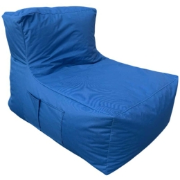 Πουφ Αδιάβροχο Sedir 535PFT1201 75x95x70cm Blue