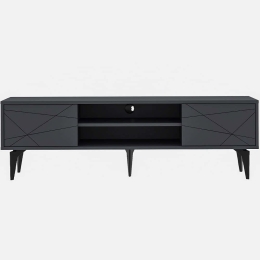 Έπιπλο Τηλεόρασης Brendon 327ODS1257 160x39,6x48,2cm Anthracite