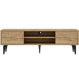 Έπιπλο Τηλεόρασης Brendon 327ODS1259 160x39,6x48,2cm Oak