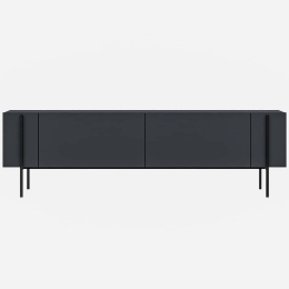 Έπιπλο Τηλεόρασης Herman 327ODS1269 160x31,4x45,6cm Anthracite