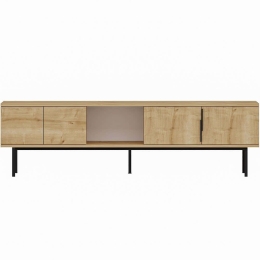 Έπιπλο Τηλεόρασης Ramsey 327ODS1278 180x29,6x50cm Oak