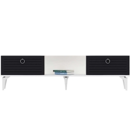 Έπιπλο Τηλεόρασης Arona 475OLV2935 150x29,6x44,6cm White-Anthracite