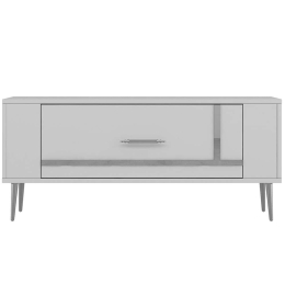 Έπιπλο Τηλεόρασης Retrop 475OLV2964 120x26,4x48,2cm White-Silver