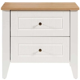 Κομοδίνο Tuval 230TVL1905 60x44x54,4cm White-Oak