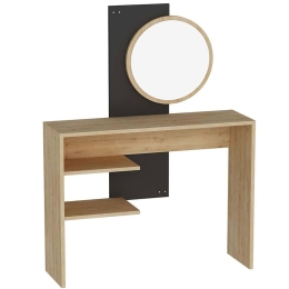 Τουαλέτα Με Καθρέπτη Dali 550ARN3511 96x29,6x130cm Anthracite-Oak