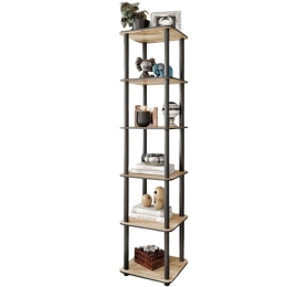 Ραφιέρα Δαπέδου 282PTR1133 34x34x175cm Oak