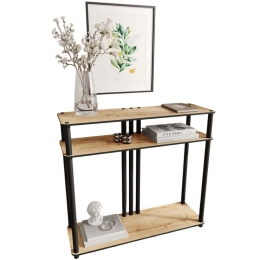 Κονσόλα Garcia 282PTR1150 90x30x84cm Oak Mdf,Ξύλο
