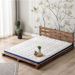 Ανώστρωμα Kus Tuyu 523MRL1283 180x200cm White-Blue King Size