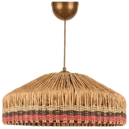 Φωτιστικό Οροφής 687HMY1479 Φ38x55cm 1xE27 40W Multi Opviq