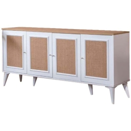 Μπουφές Mount 277WLN1121 180x41x80cm White-Oak Mdf