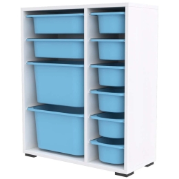 Συρταριέρα Παιδική Zen 768ESL1182 69,5x30x83cm White-Blue