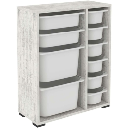 Συρταριέρα Παιδική Zen 768ESL1184 69,5x30x83cm Crystal White