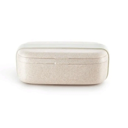Δοχείo Φαγητού Με Χώρισμα To Go Organic 881480 500ml 19x10x6,2cm Cream Lékué Πολυπροπυλένιο