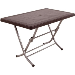 Τραπέζι Πτυσσόμενο Dorino 875-122-019 120x70x74cm Brown